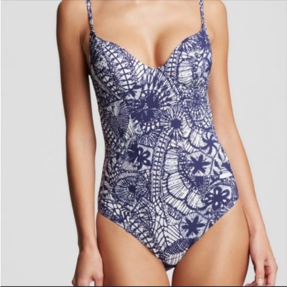 Tory Burch Baltic Sea Dream Catcher swimsuit